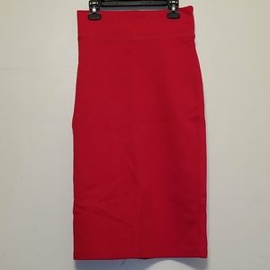 Red Pencilshirt!! Brand new!!